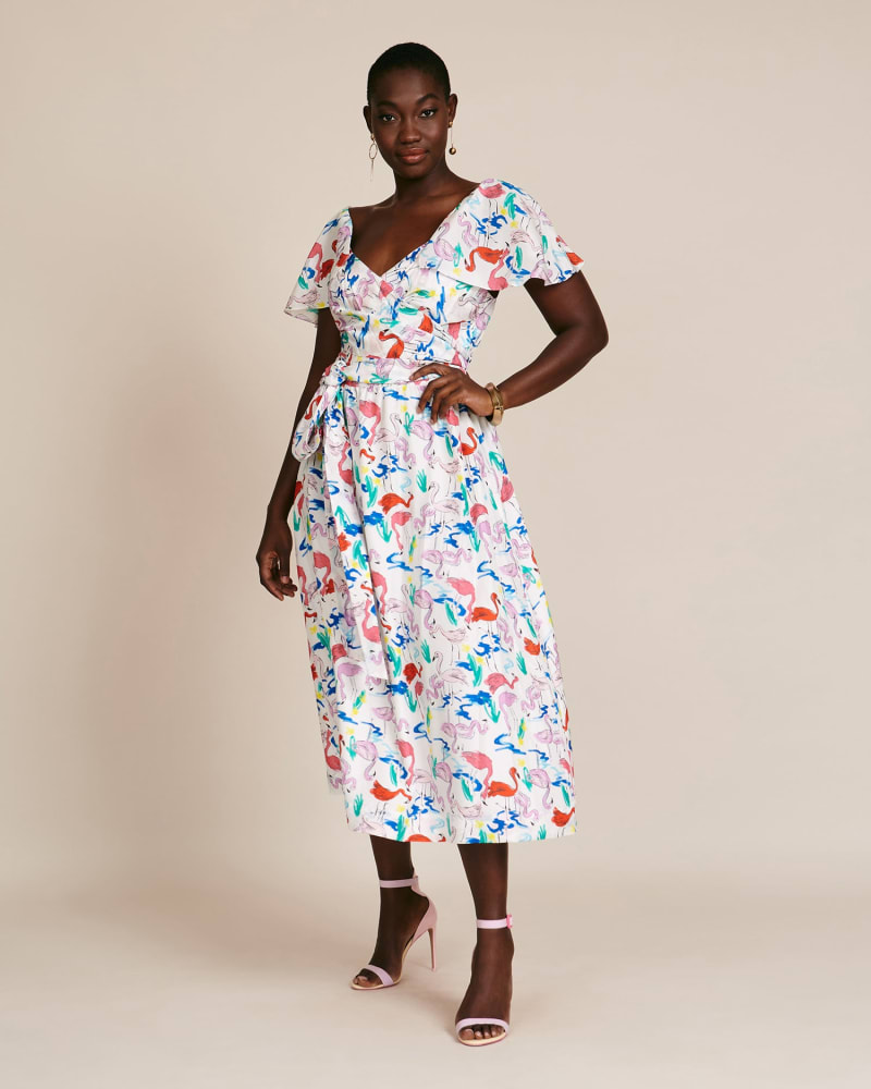 White flamingo dress shop